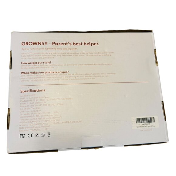 Grownsy Electronic Baby Scale - Picture 2 of 6